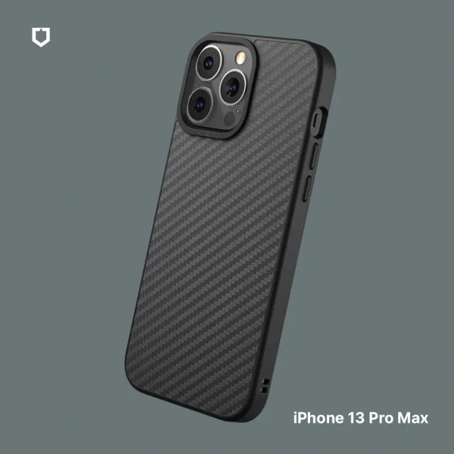 【RHINOSHIELD 犀牛盾】iPhone 13 mini/13/13 Pro/13 Pro Max Solidsuit碳纖維紋路防摔背蓋手機保護殼