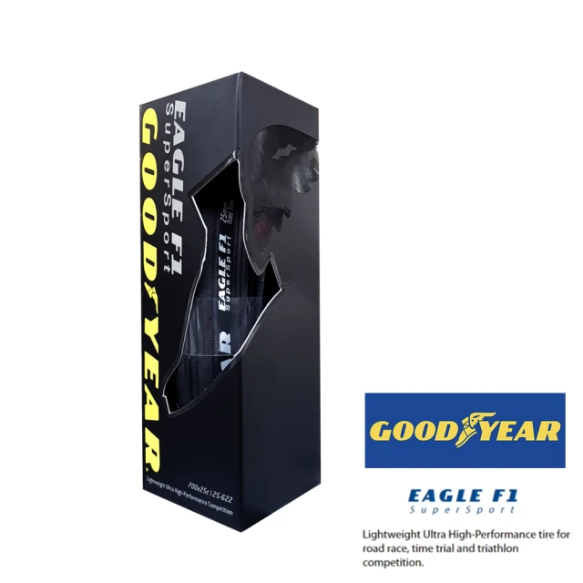 【GOODYEAR 固特異】Eagle F1 Supersport公路車外胎/OPEN胎/開口胎 700x25C(公路車外胎OPEN胎開口胎)