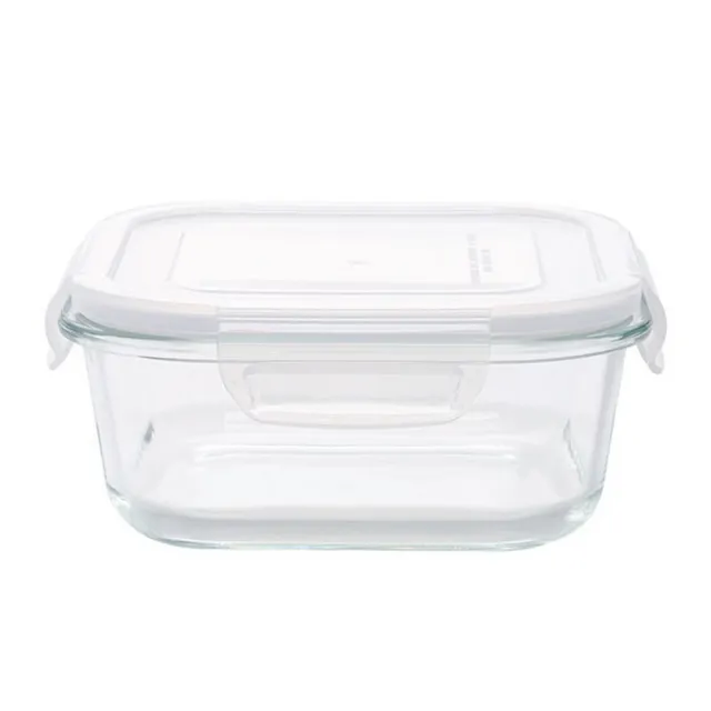 【NITORI 宜得利家居】耐熱玻璃保存容器 780ml 正方形(玻璃保存容器)