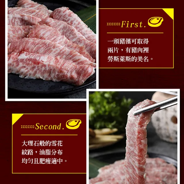 【享吃肉肉】西班牙手切伊比利松阪豬9包(200g±10%/包)