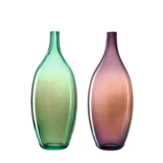 【德國LEONARDO里歐】現代風晶透玻璃花瓶(居家擺飾/禮品/花器)