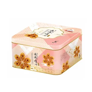 【手信坊】滴滴噠心蛋捲禮盒-鐵盒30入-原味/可可風味(常溫任選滿4件出貨)