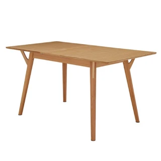 【NITORI 宜得利家居】◎木質餐桌椅五件組 FILLN3 150 LBR(餐桌 餐椅 五件組 FILLN3)