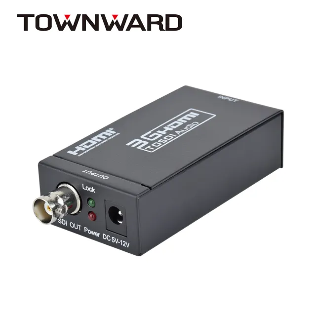 【TOWNWARD 大城科技】HDMI轉3G-SDI轉換器(機上盒 攝影機 筆電 型號:BNS-5501)