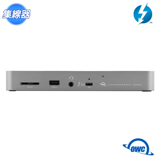 【OWC】Thunderbolt Dock(支援 Thunderbolt 3 Mac 和 Thunderbolt 4 PC)
