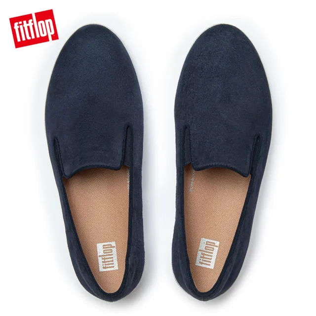 【FitFlop】SUPERSKATE LOAFERS 輕量休閒樂福鞋-女(午夜藍)