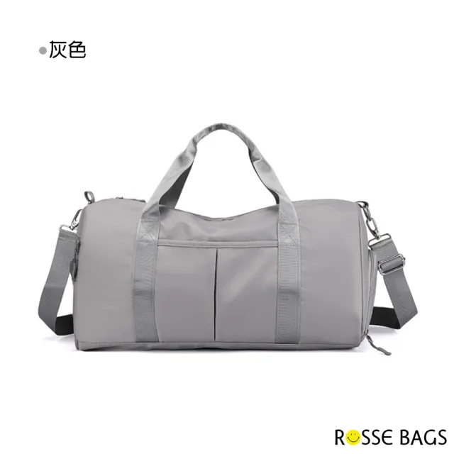 【Rosse Bags】多功能運動旅行手提斜背包(現+預  粉色 / 灰色 / 黑色)