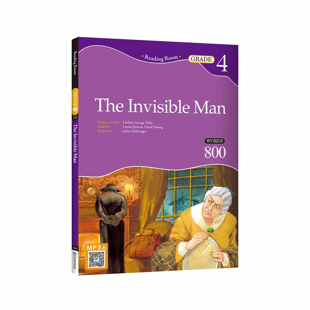 The Invisible Man【Grade 4】（2nd Ed.）（25K經典文學改寫讀本＋寂天雲隨身聽APP）
