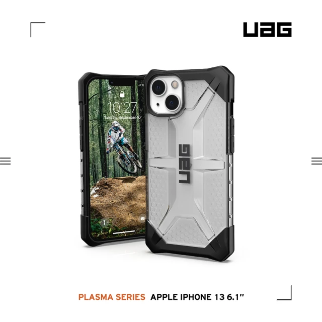 【UAG】iPhone 13 耐衝擊保護殼-透明(UAG)