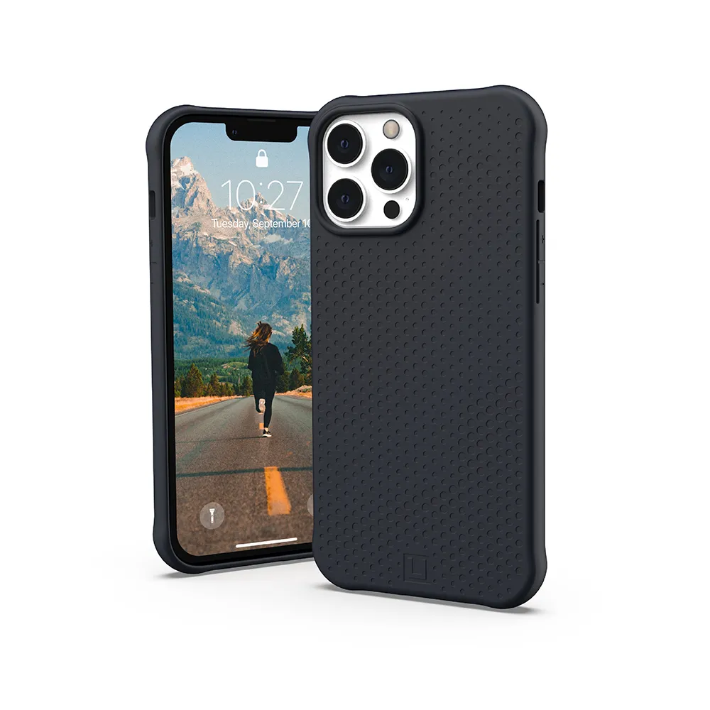 【UAG】(U) iPhone 13 Pro Max 耐衝擊矽膠保護殼-黑