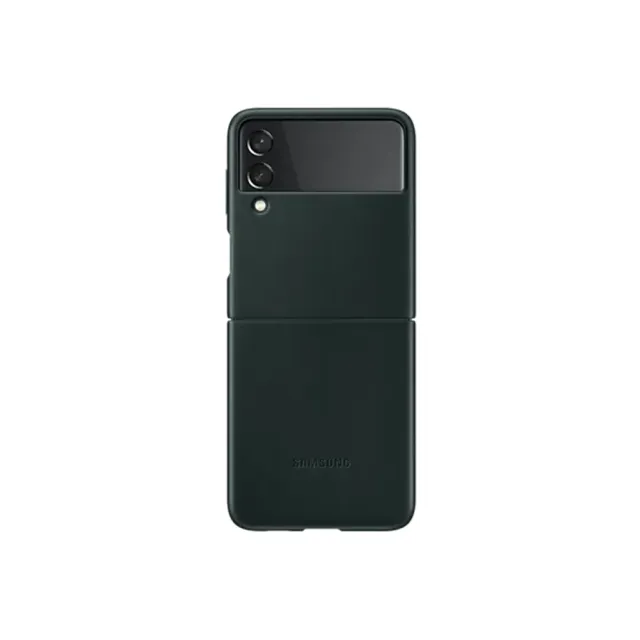 【Samsung 三星】Galaxy Z Flip3 5G 原廠皮革背蓋