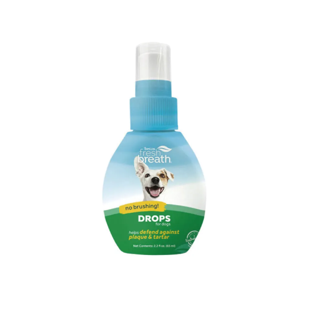 【Fresh breath 鮮呼吸】犬貓濃縮潔牙水 2.2oz(天然寵物潔牙水、用喝的不用刷牙)