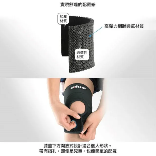 【ZAMST】JR.Knee Support(兒童專用膝蓋護具)