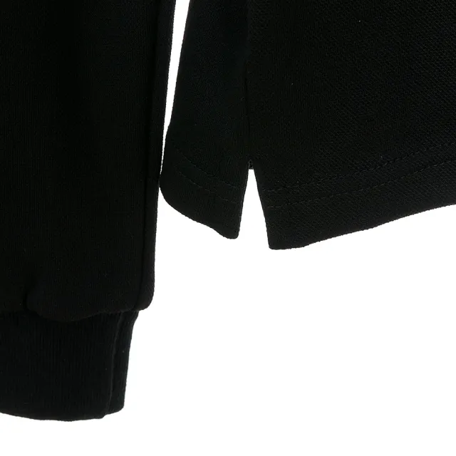 【PLAYBOY】口袋三色織帶POLO衫(黑色)