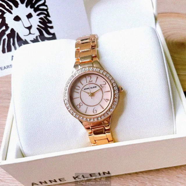 【ANNE KLEIN】雙11ANNE KLEIN安妮克萊恩女錶型號AN00216(玫瑰金色錶面玫瑰金錶殼玫瑰金色精鋼錶帶款)