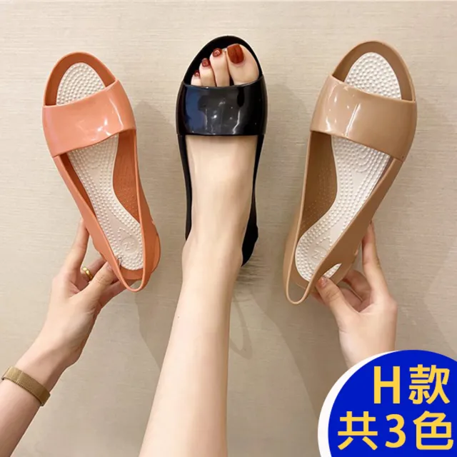【K.W.】獨賣輕便生活涼鞋-涼鞋/涼跟鞋(共3色)