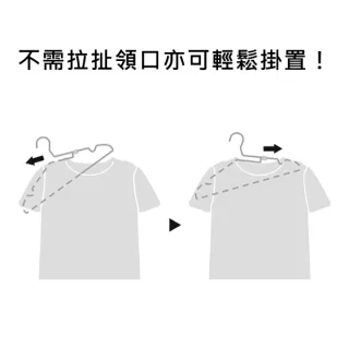 【NITORI 宜得利家居】女士用鋁製衣架 LOUIS 3P 3入組 