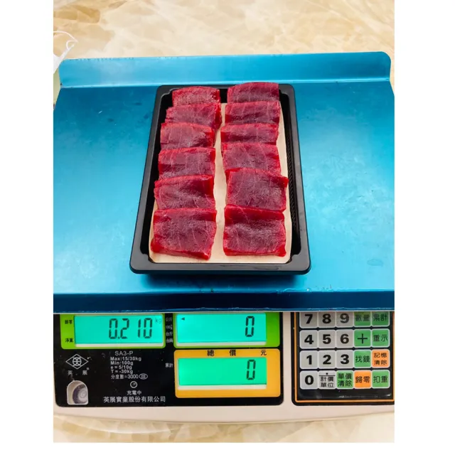 【華得水產】東港黑鮪魚赤身切片生魚片2盒組(200g/切片/盒)