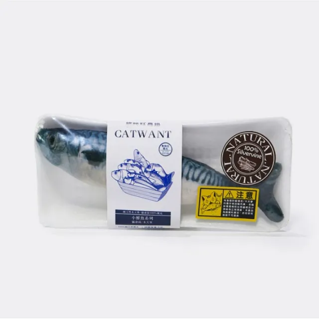 【CATWANT 貓咪旺農場】Seafood 小鮮魚系列(貓玩具/貓薄荷/木天蓼)
