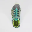 【MERRELL】Merrell Hydro Quench 大童鞋 運動 戶外 多功能 透氣 排水 快乾 灰 水藍(MLK163197)