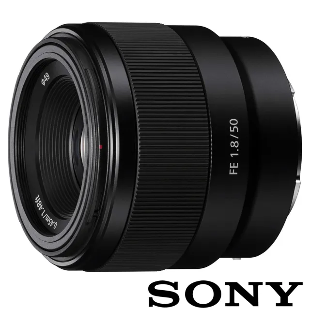 SONY 索尼】FE 50mm F1.8 SEL50F18F 全片幅(公司貨) - momo購物網