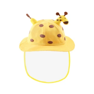 【Baby 童衣】長頸鹿漁夫帽贈透明防疫面罩 C887472(共一色)