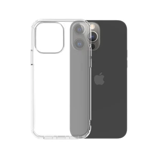 【CASE SHOP】iPhone 13 Pro Max 6.7吋 抗震防刮保護殼(ＵＶ背板 晶透耐刮)