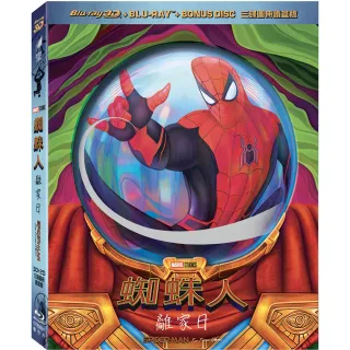 【得利】蜘蛛人：離家日 3D+2D三碟圖冊鐵盒版 BD
