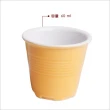 【EXCELSA】托盤+陶製咖啡杯6件 60ml(義式咖啡杯 午茶杯)
