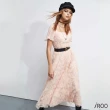 【iROO】蕾絲 長版連身洋裝
