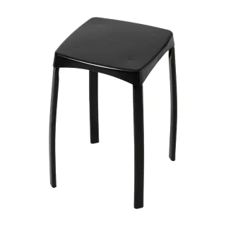 【AMOS 亞摩斯】現代簡約曲腳凳(椅凳 椅子 桌椅)
