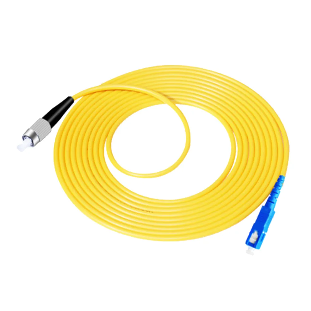 【台灣霓虹】電信級SC-FC單模10G單芯光纖跳線3米