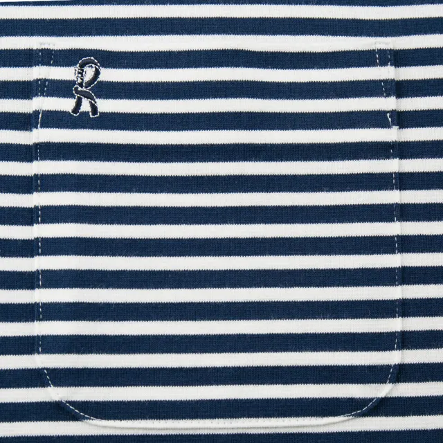 【ROBERTA 諾貝達】台灣製 都會流行 型男造型短袖POLO棉衫(藍色)