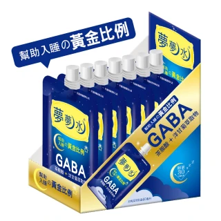 夢夢水飲品-白桃風味 60ml*7入/盒(GABA 茶胺酸 洋甘菊萃取物 幫助入睡)