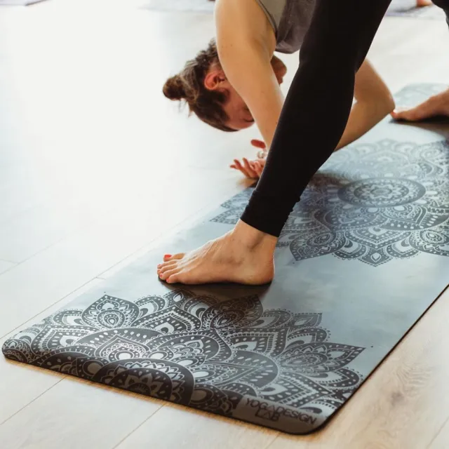 【Yoga Design Lab】Infinity Mat PU瑜珈墊 5mm - Charcoal(PU瑜珈墊)