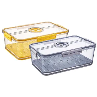 【保鮮日期紀錄】標準型計時保鮮盒1入-XL號(保鮮盒 食物密封盒 冰箱保鮮盒 冷藏保鮮盒 冰箱收納)
