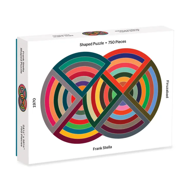 【Frank Stella Jigsaw Puzzle】雙圓圈 成人益智拼圖(正版750片)