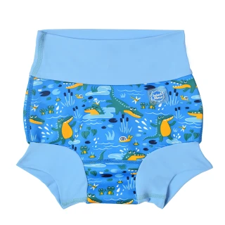 【Splash About 潑寶】尿布褲 3D 游泳 -  奇幻鱷魚(嬰兒泳褲)