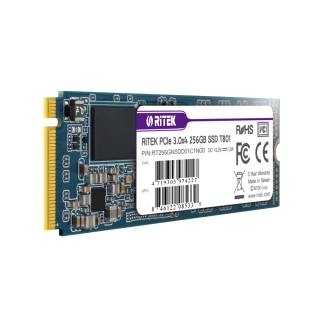 【RITEK錸德】T801 256GB M2 2280/PCI-E SSD固態硬碟