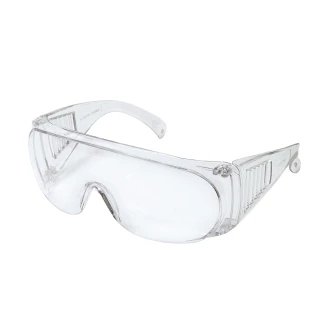 【大船回港】台灣製 強化抗UV安全眼鏡-全包防霧款666 -6入(工作護目鏡/防護眼鏡/防塵/透明)