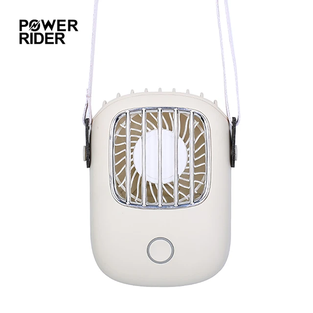 【PowerRider】HF-2020-001 掛脖風扇(USB/手持風扇/桌立式/三檔風速)