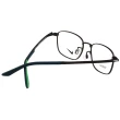 【NIKE 耐吉】鈦框 光學眼鏡(黑色)