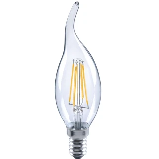 【Luxtek樂施達】買四送一 LED 拉尾蠟燭型燈泡 全電壓 4.5W E14 白光 5入(CL35C 6500K 水晶吊燈適用)