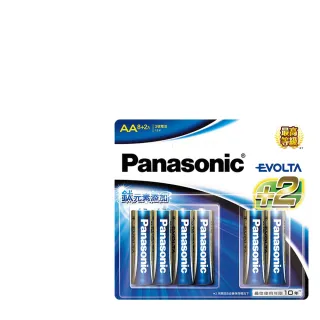 【Panasonic 國際牌】鈦元素添加 EVOLTA超世代鹼性電池3號-10入