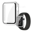 Apple Watch Series SE/6 44mm 全包覆經典系列 9H鋼化玻璃貼+錶殼(一體式保護殼)