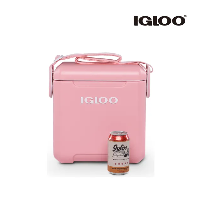 【IGLOO】TAG-ALONG TOO 系列二日鮮 11QT 冰桶 32659 粉色(露營、戶外、保冰、冰桶、野餐、外送)