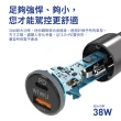 【WiWU】38W 鋅合金雙模快充車載電源供應器 急速車充(PC101)