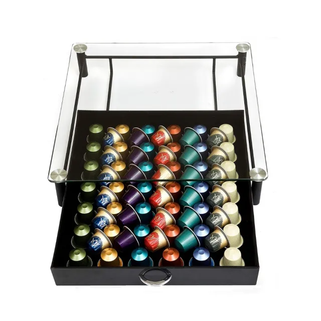 【CAXXA】Nespresso 膠囊咖啡機收納架(Nespresso 咖啡膠囊  膠囊咖啡架 膠囊儲存 膠囊展示) 