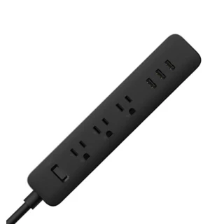【小米】小米延長線1.8M 黑色/白色(3個USB充電口)