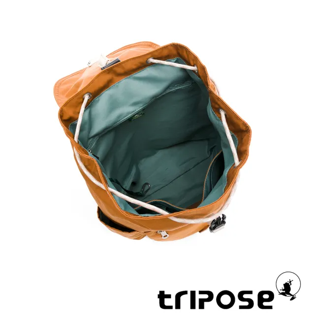 【tripose】MEMENTO微皺尼龍輕量後背包-大(稻禾駝)